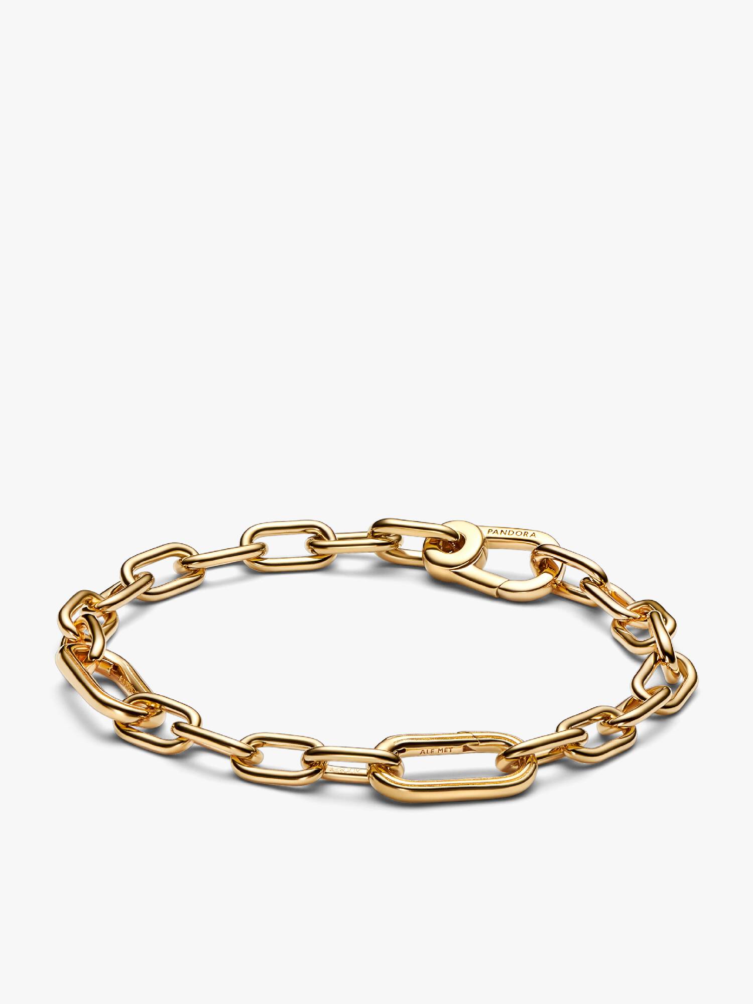 Pulseira de Corrente de Elos Pequenos