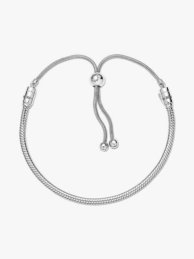Pulseira Deslizante Malha Snake