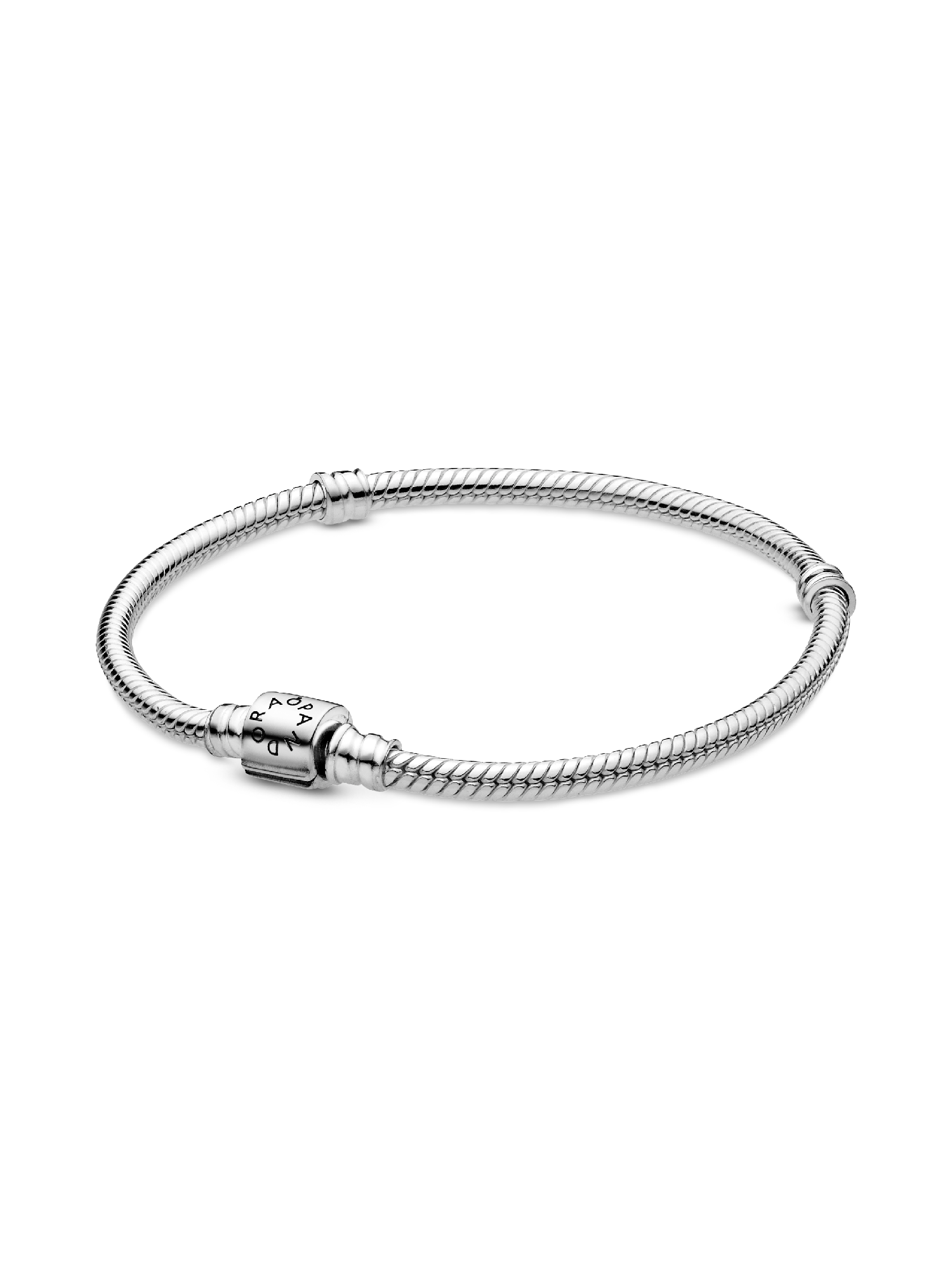 Pulseira Malha Snake Fecho Barril