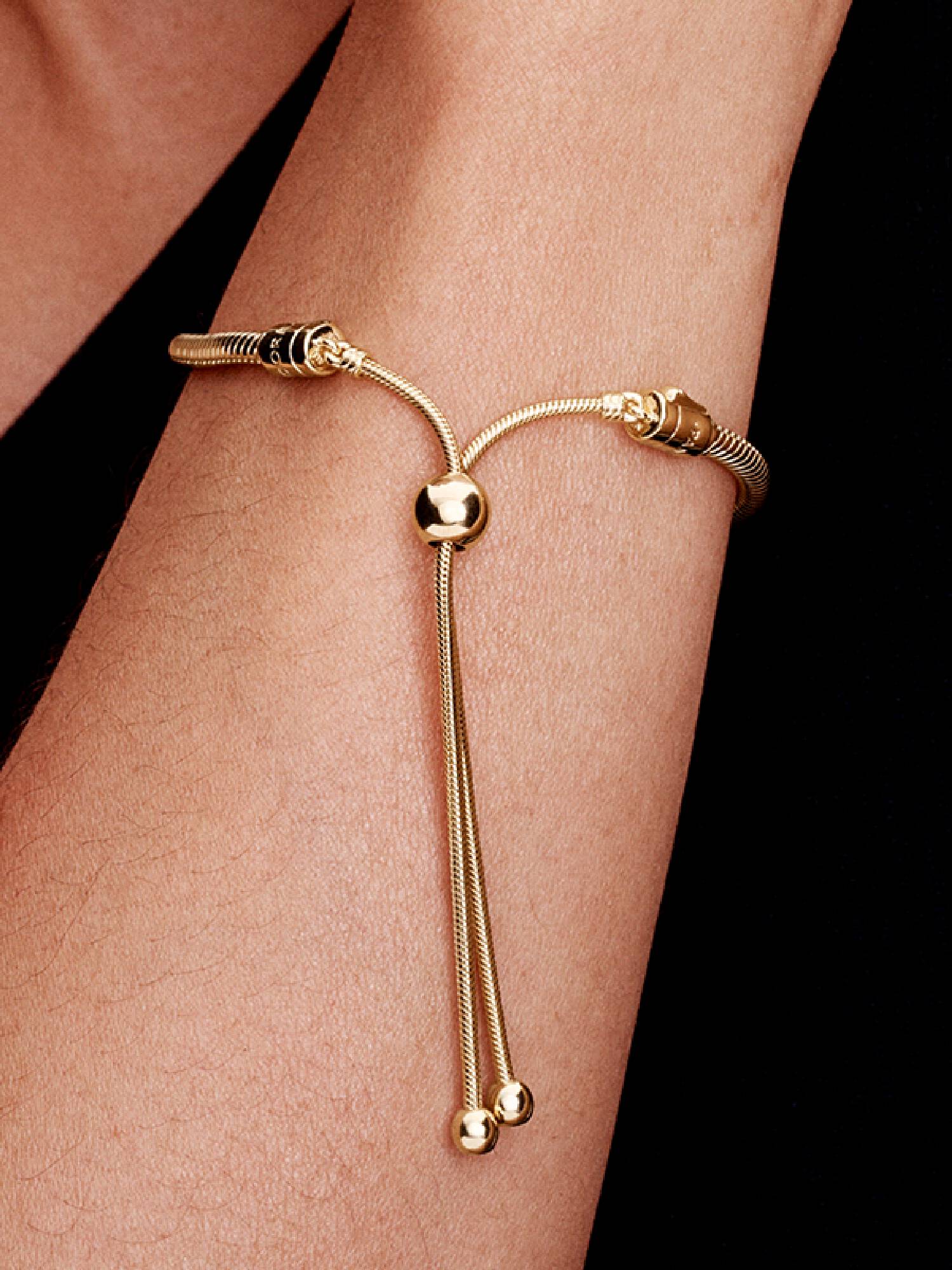 Pulseira Deslizante Malha Snake