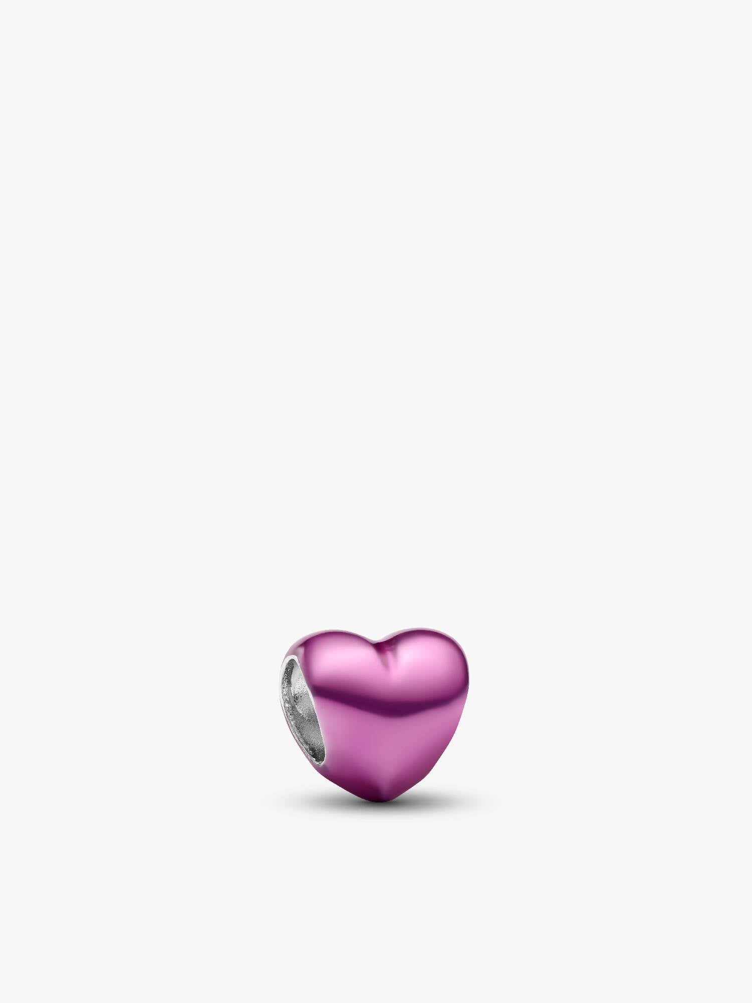 Mini Conta Coração Rosa