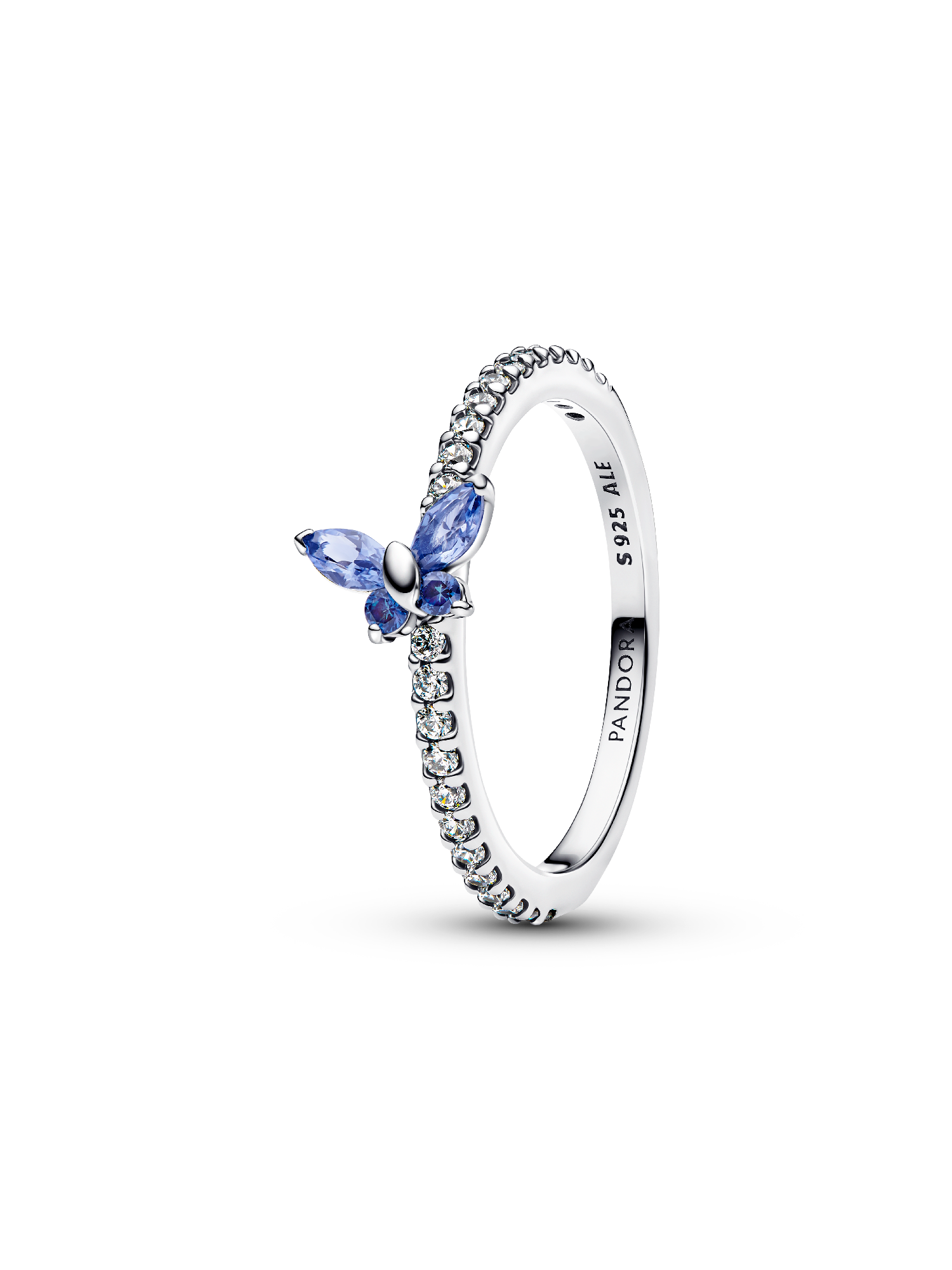 Anel Borboleta Brilhante