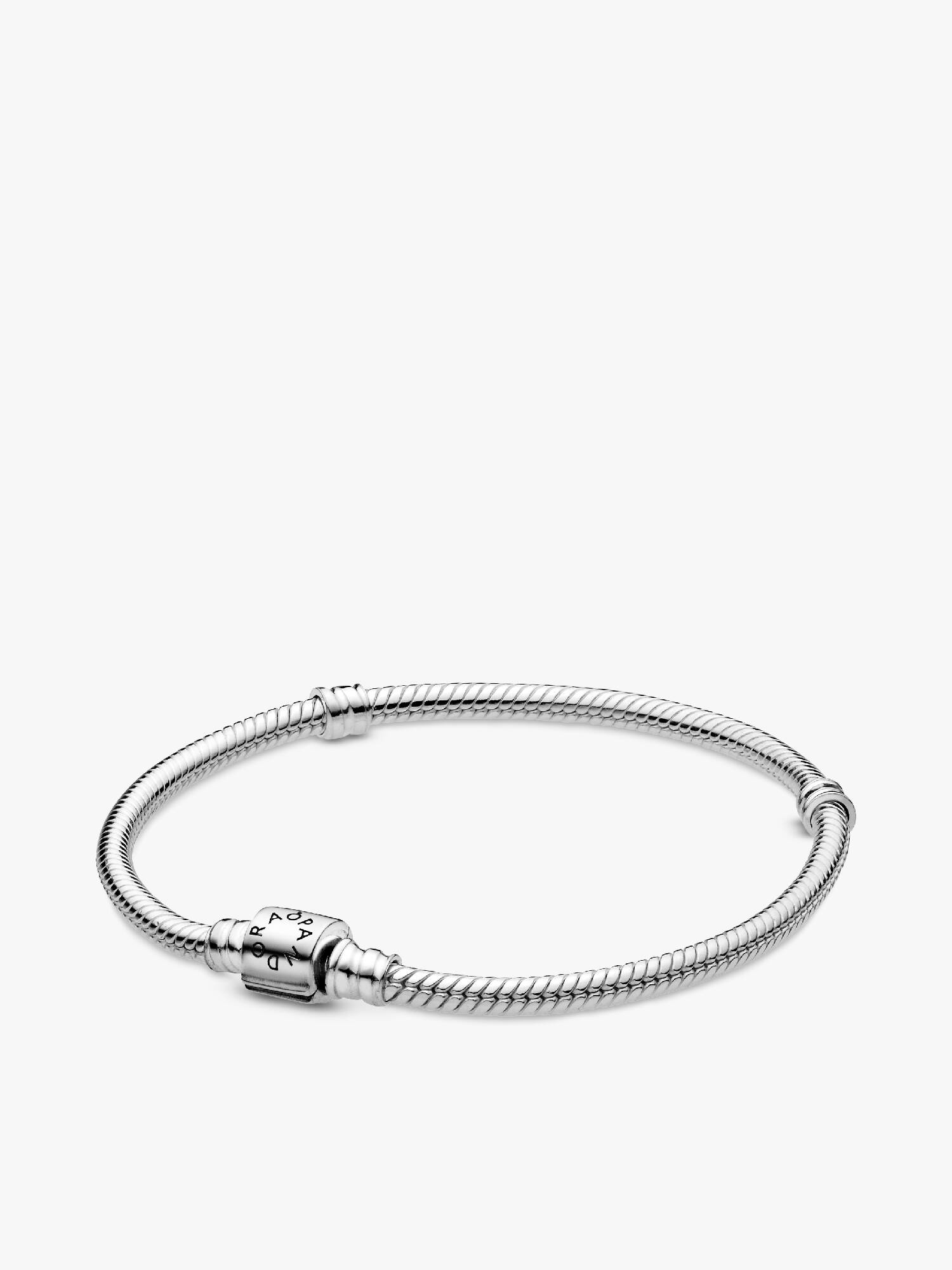 Pulseira Malha Snake Fecho Barril