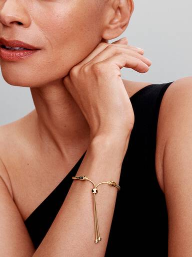 Pulseira Deslizante Malha Snake