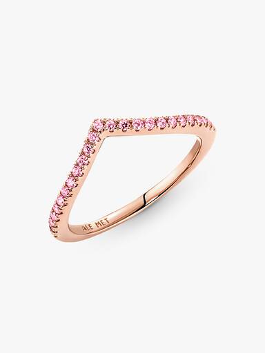 Anel Timeless Wish Sparkling Rosa