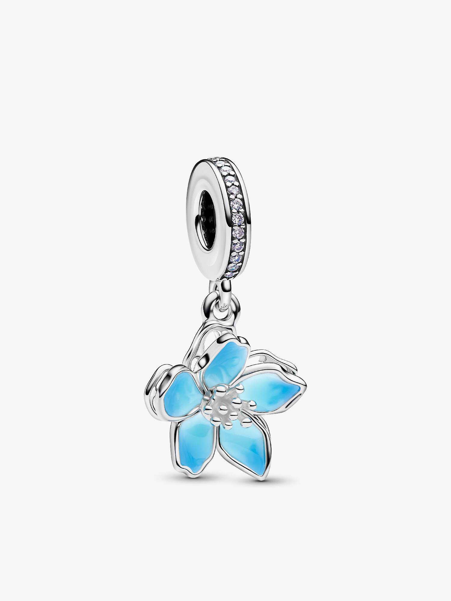 Conta Pendente Flor Azul