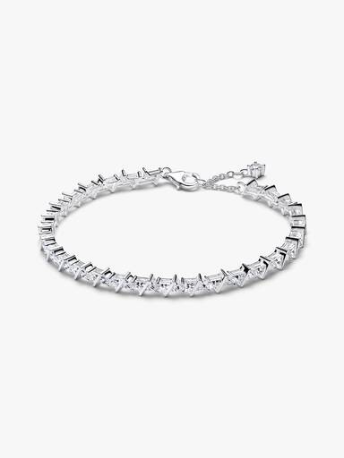 Pulseira de Ténis Triângulo Cintilante