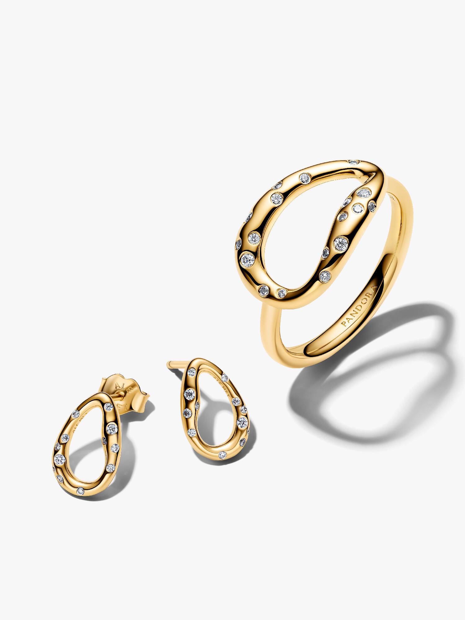Conjunto de Presente Elegância Dourada Orgânica