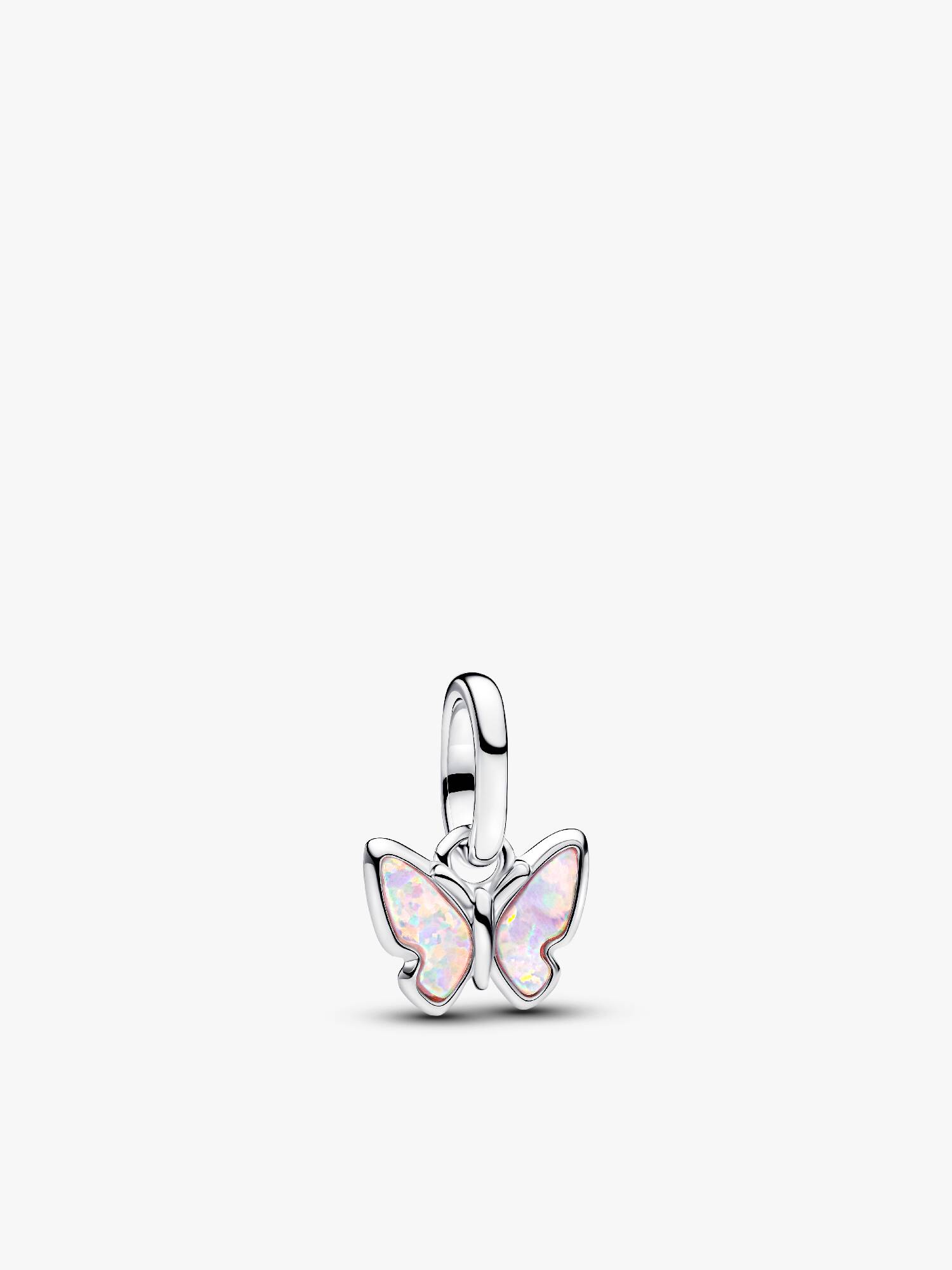 Mini Pendente Borboleta Rosa 