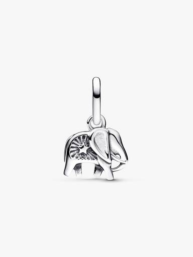 Mini Conta Pendente Elefante Turquesa