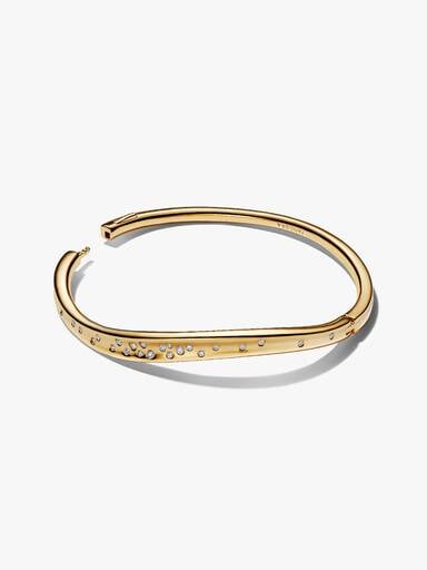 Bangle com Pedras Forma Orgânica