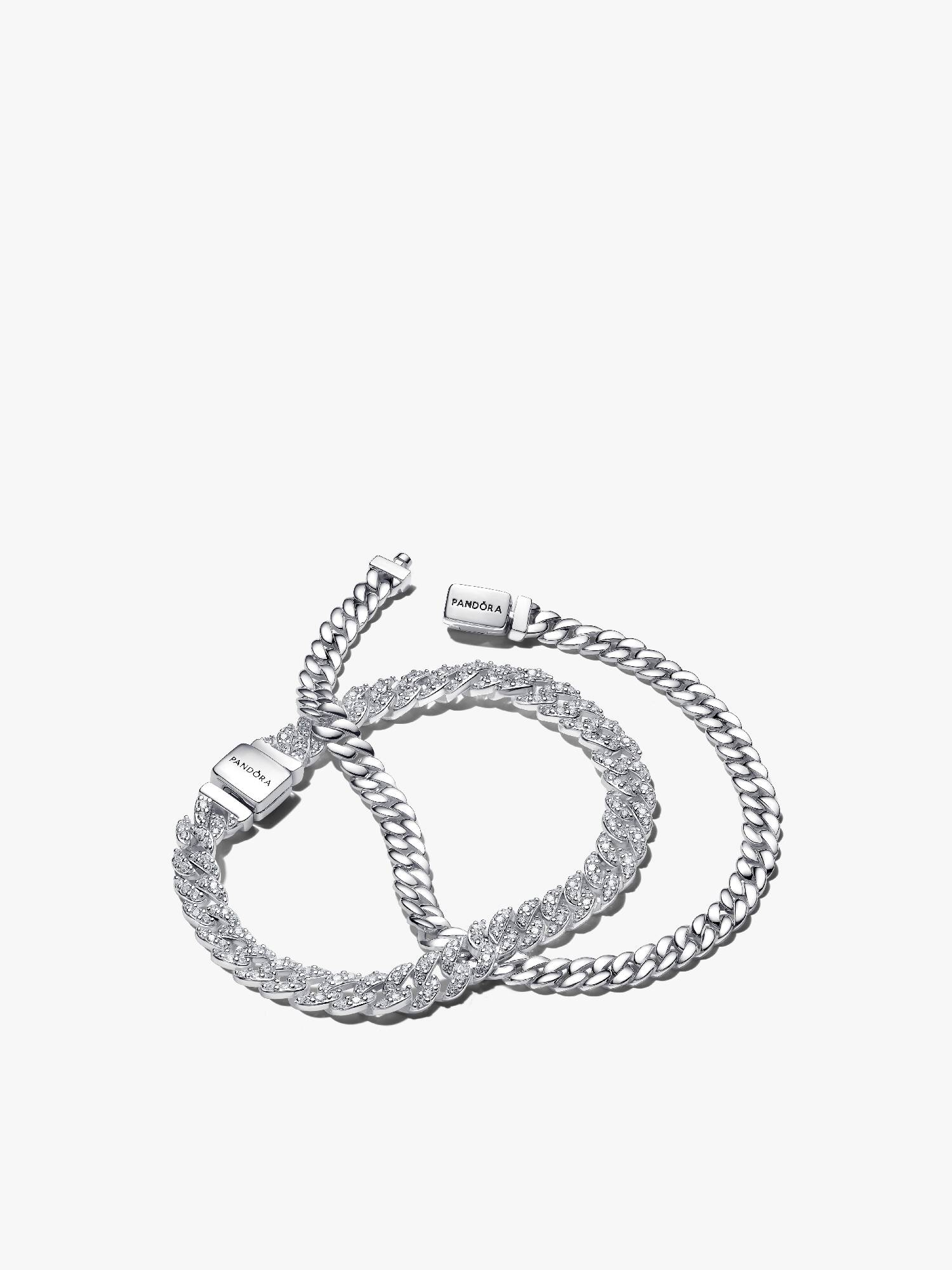 Conjunto Pulseira de Corrente Cubana