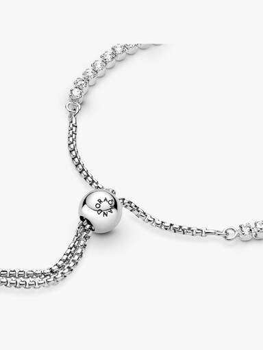 Pulseira Sparkling Strand PANDORA Rose