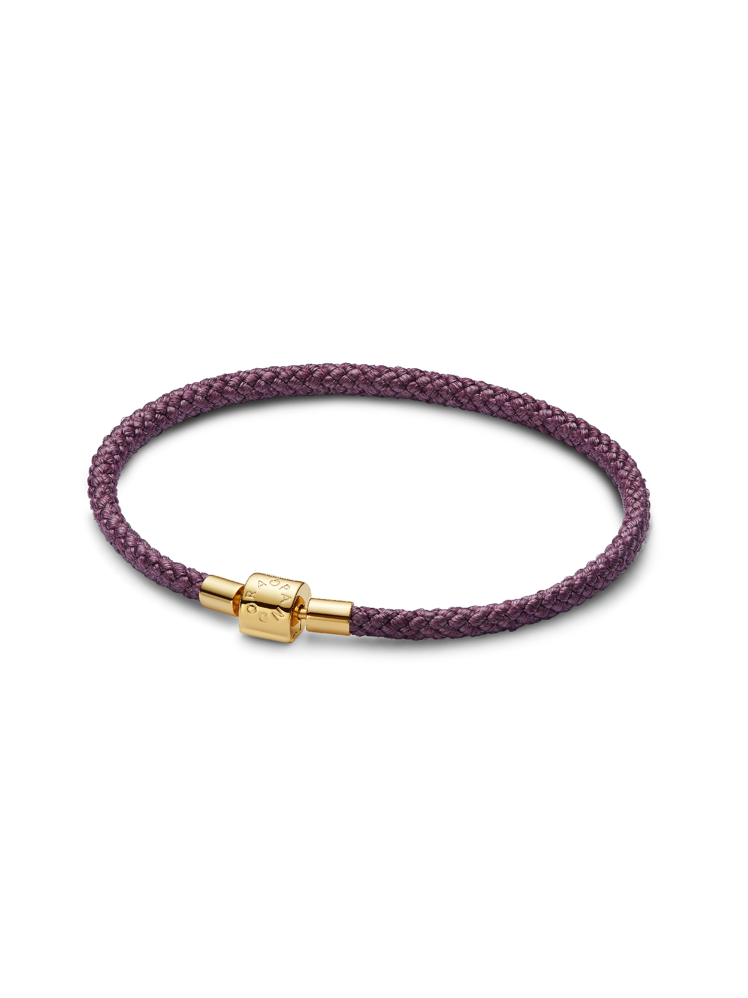 Pulseira Cordão Lilás Brilhante