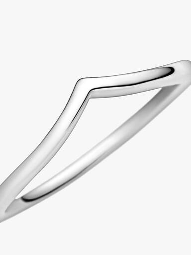 Anel Polido Wishbone