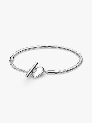 Pulseira Malha Snake Barra T