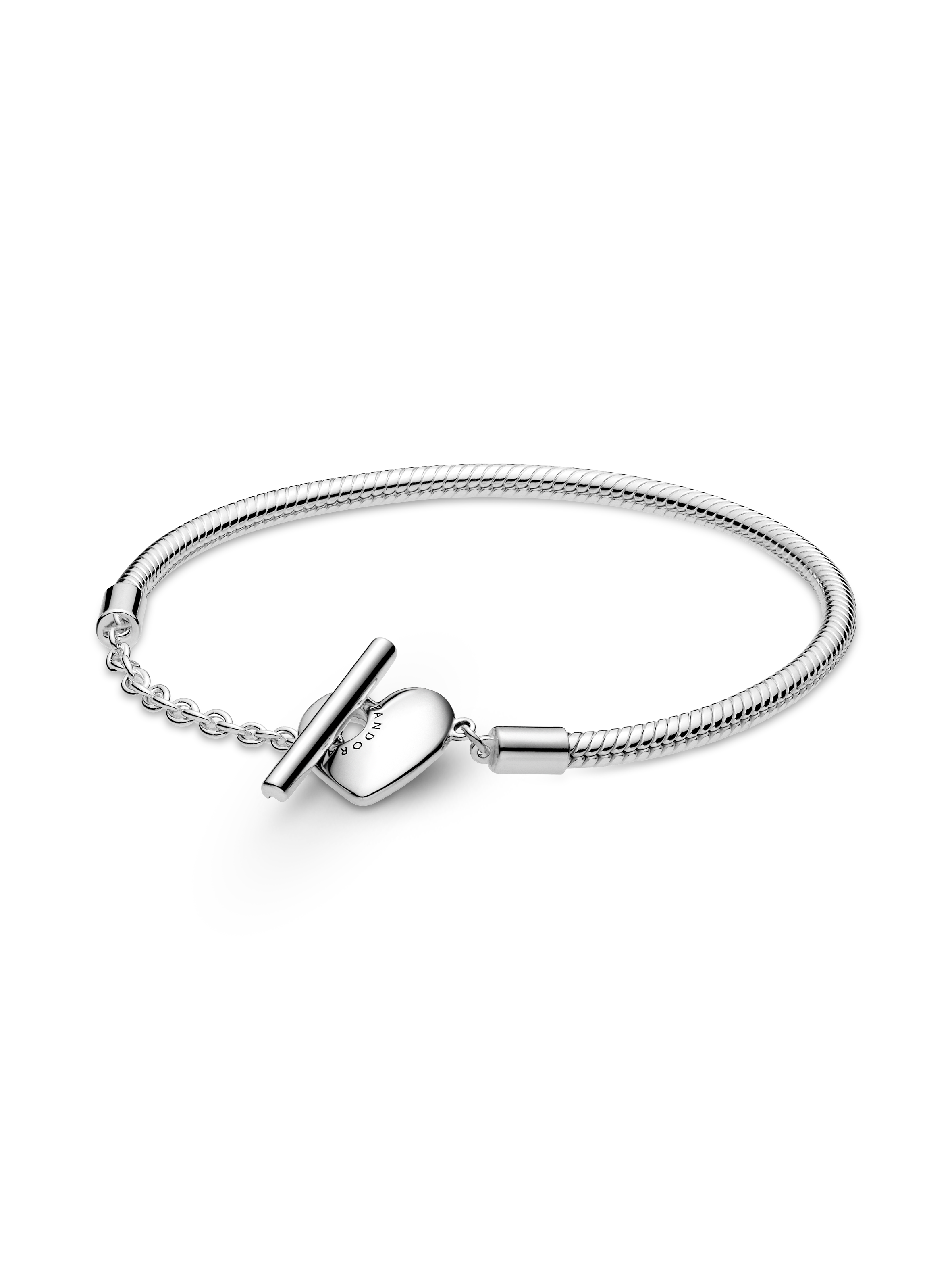 Pulseira Malha Snake Barra T