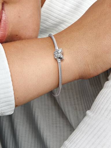 Pulseira Malha Snake com Fecho Borboleta