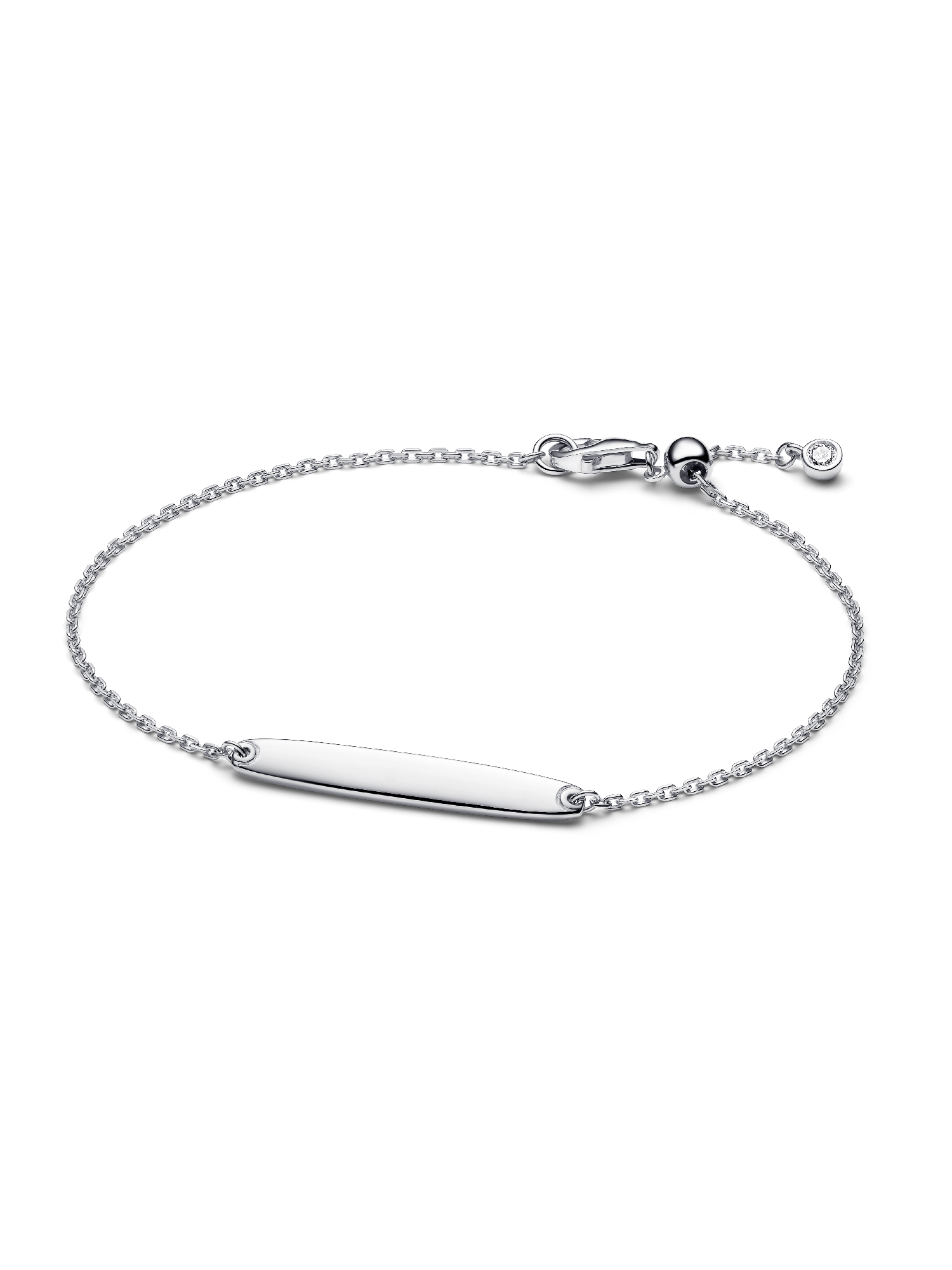 Pulseira de Corrente com Barra Gravável