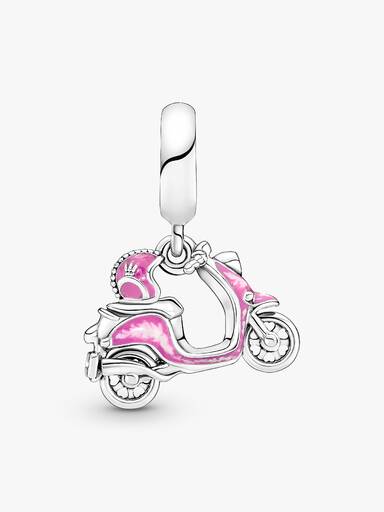 Conta Pendente Scooter Prata