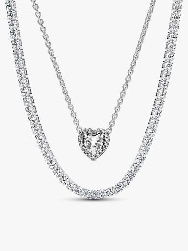 Conjunto Presente Colar Choker e Colar Coração