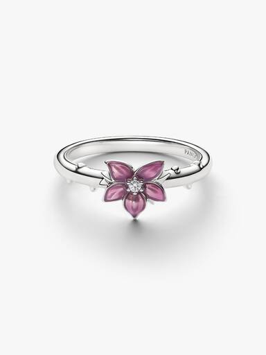 Anel Flor de Cerejeira Mulan Disney