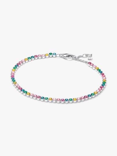 Pulseira de Ténis Arco-íris