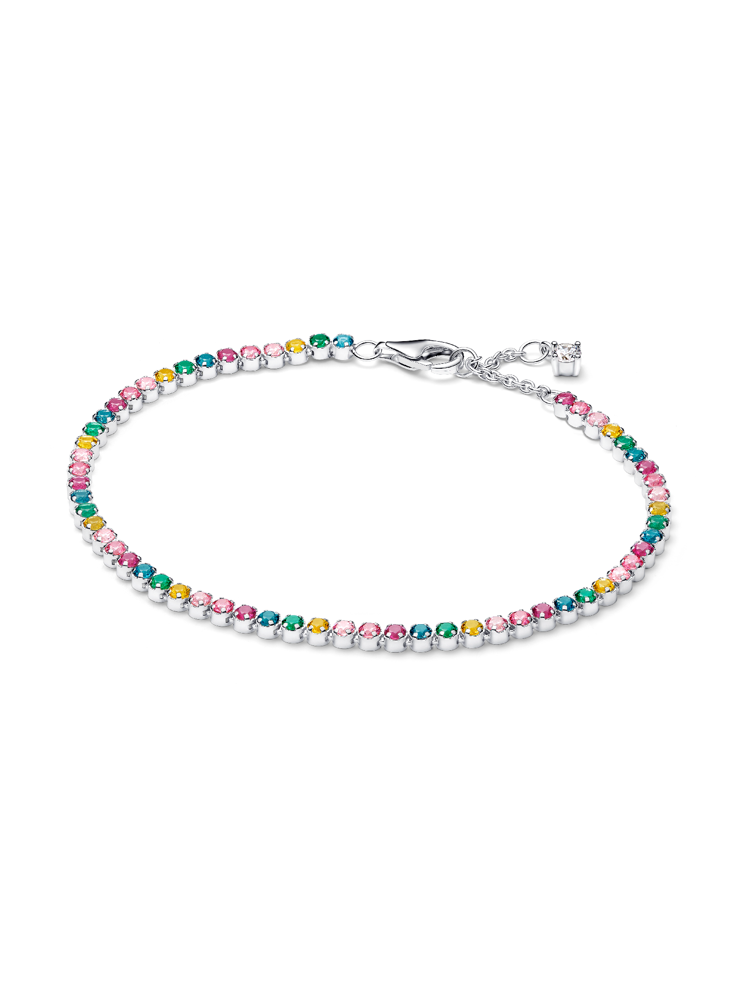 Pulseira de Ténis Arco-íris