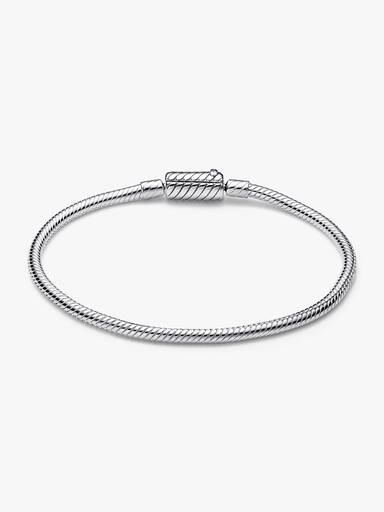 Pulseira Malha Snake Fecho Magnético Easy-Close