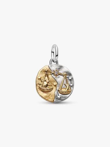Conta Medalhão Zodíaco Balança