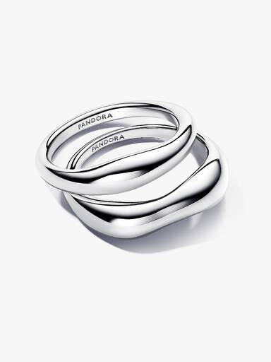 Anéis conjugáveis com design orgânico
