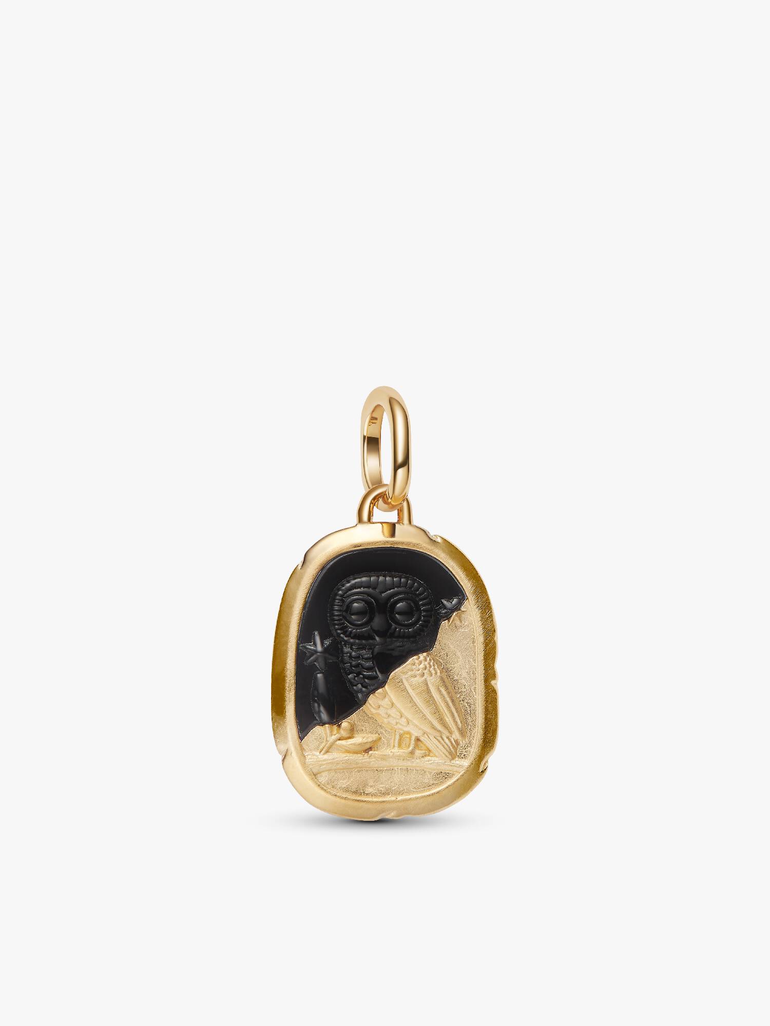 Conta Medalhão Coruja