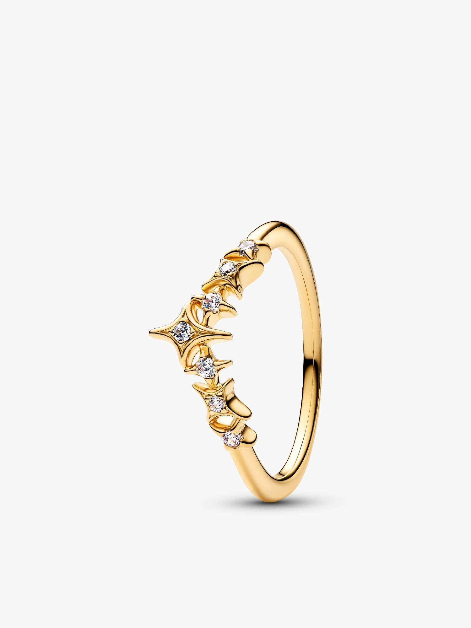 Anel Estrelas Tiara