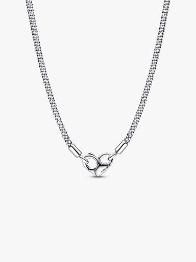 Colar de Corrente com Tachas