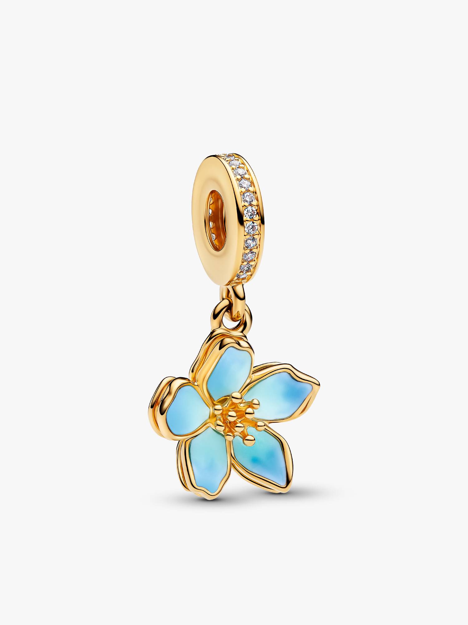 Conta Pendente Flor Dourada