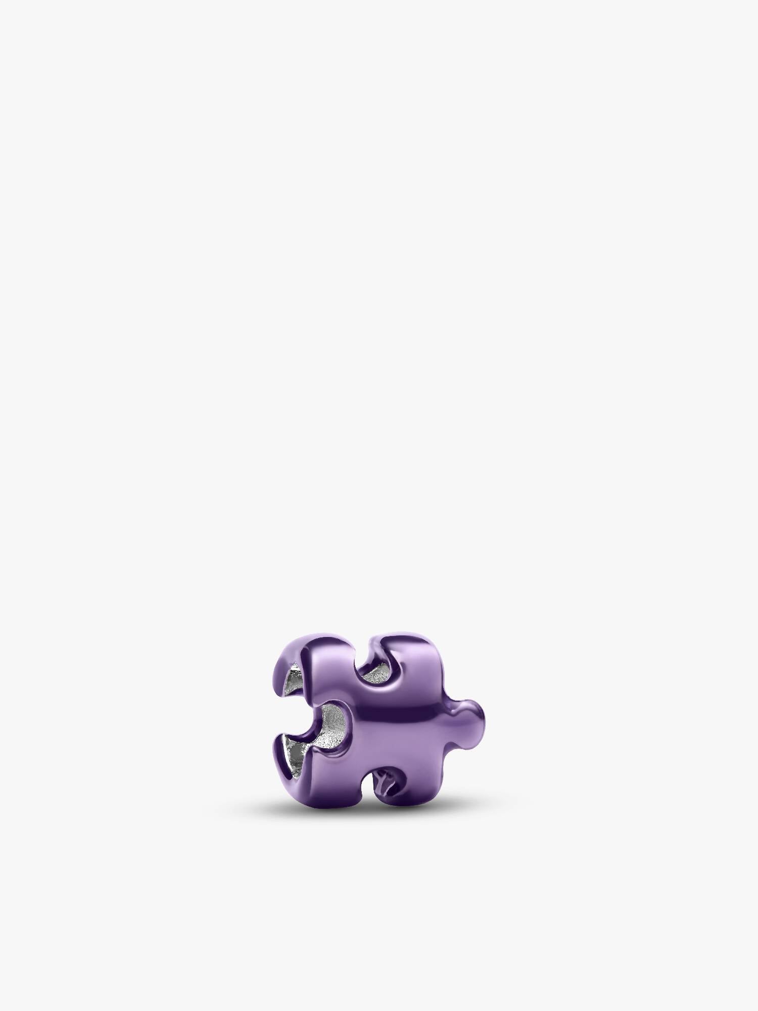 Mini Conta Peça de Puzzle Lilás