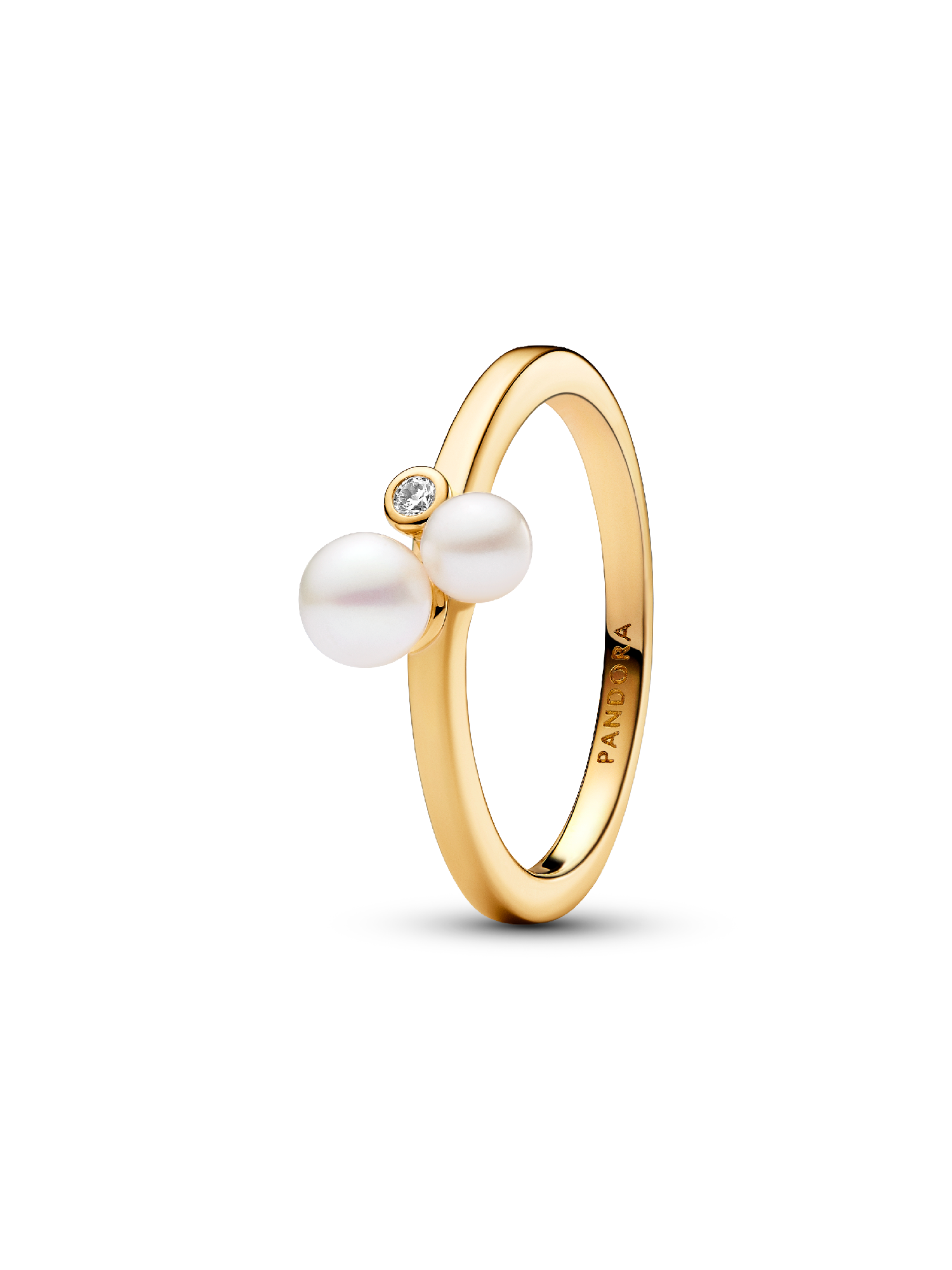 Anel Duo Treated Freshwater Cultured Pearls