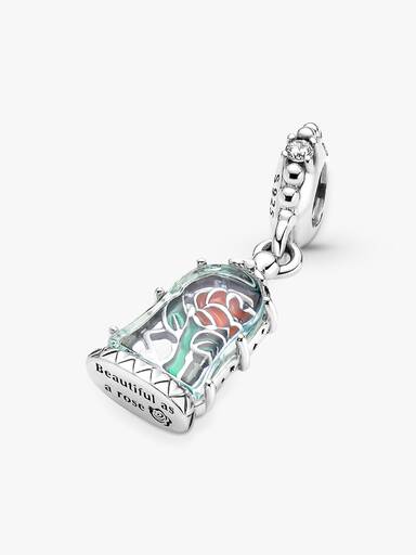 Conta Pendente Enchanted Rose Bela e o Monstro Disney