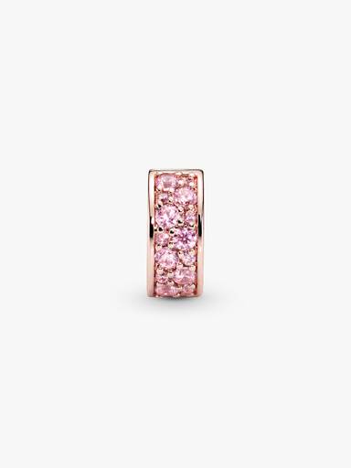 Clip Pavé Rosa
