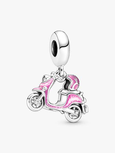 Conta Pendente Scooter Prata