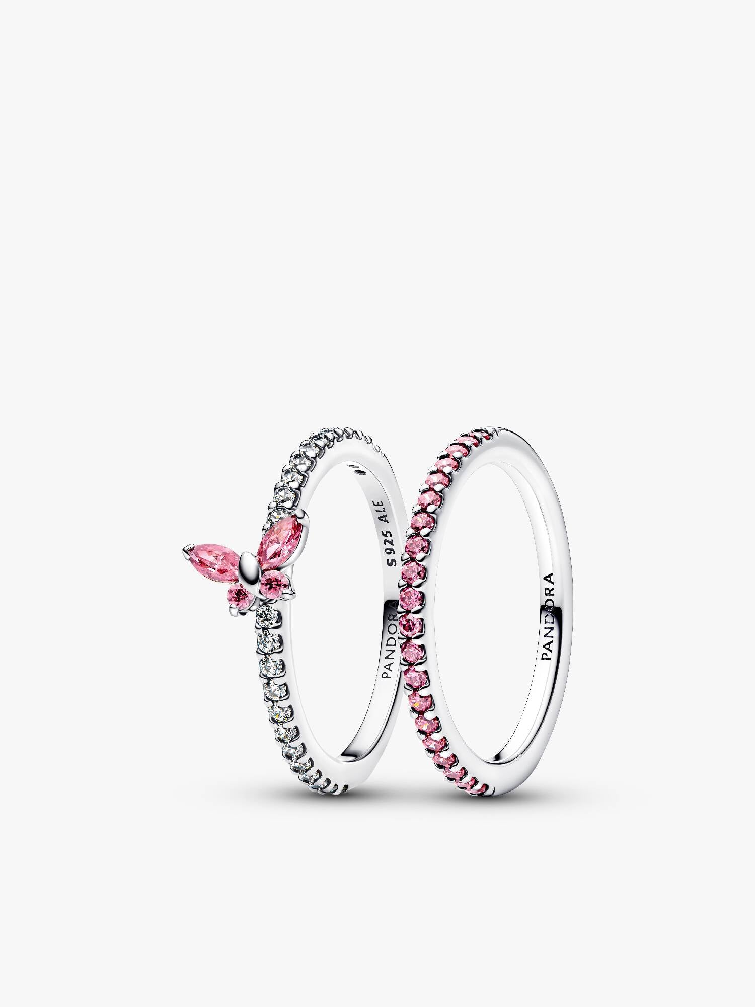 Conjunto de Presente Borboleta Rosa