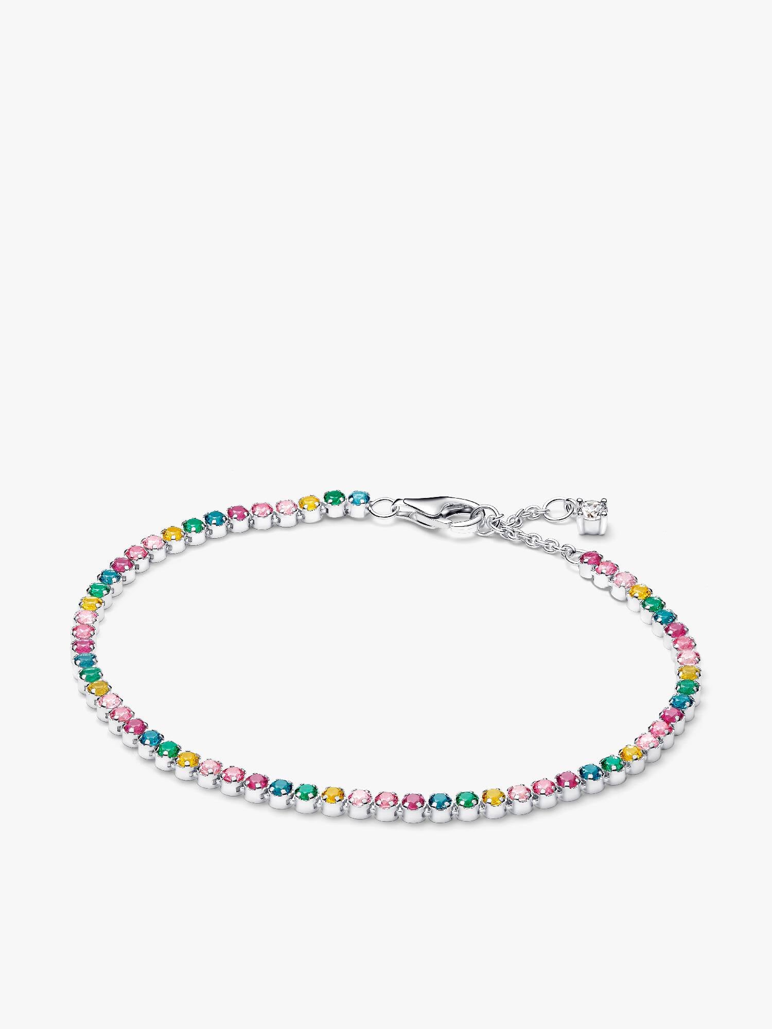 Pulseira de Ténis Arco-íris