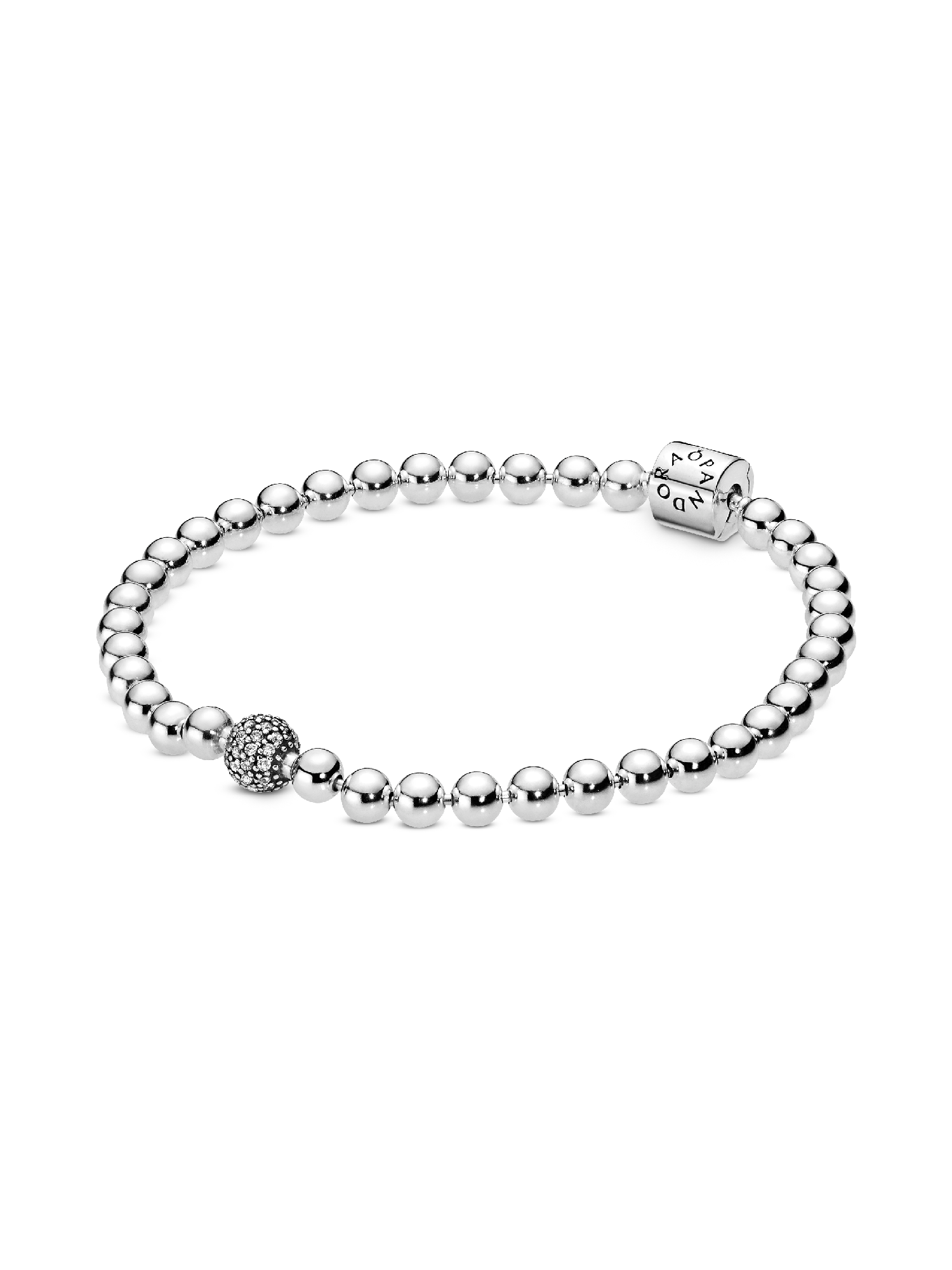 Pulseira Beads & Pavé