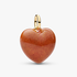 Conta Pendente Coração Insuflado Laranja Conta Pendente Coração Insuflado Laranja