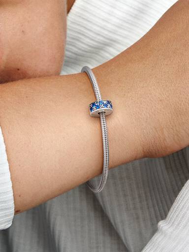 Clip Pavé Azul