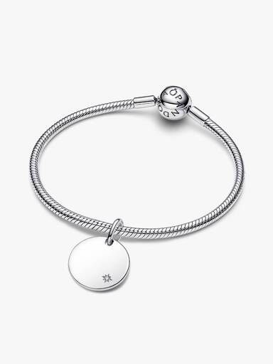 Pendente Barra Gravável Diamante Criado em Laboratório