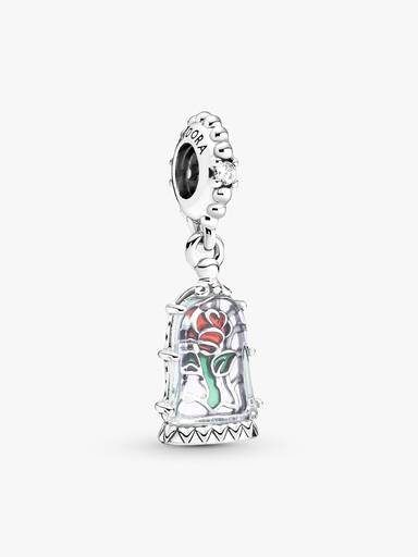 Conta Pendente Enchanted Rose Bela e o Monstro Disney