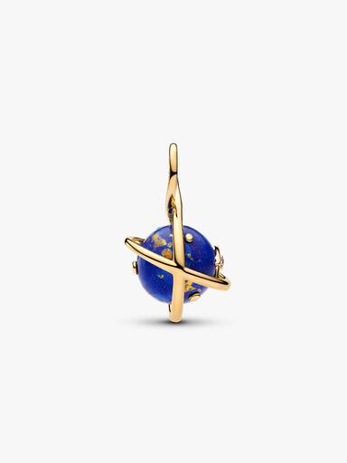 Conta Pendente Rotativa Planeta Azul Celestial