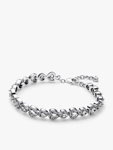 Conjunto Presente Colar, Pulseira e Brincos Coração Halo