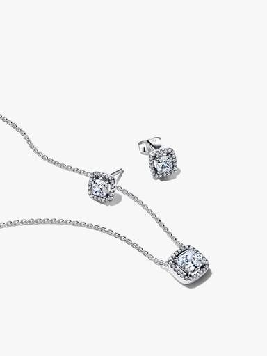 Gift Set de Joalharia Halo Quadrado